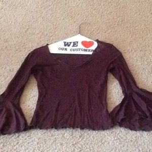 Bell sleeve Top